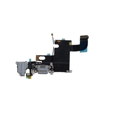Taśma iPhone 6S złącze USB HF ciemno szare oriQ